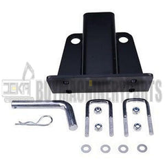 2 Inch Receiver Trailer Tow Hitch with Pins and Clips Kit for Kawasaki Mule 600 610 4x4 SX KAF400