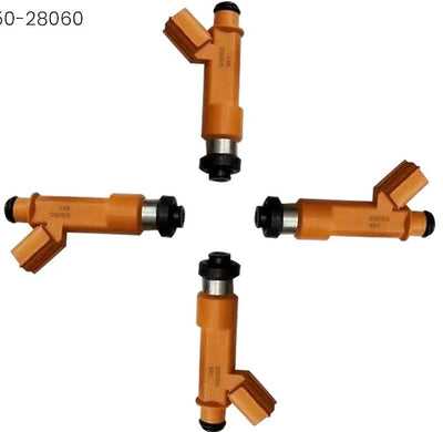 Reman Denso 23250-28060 Fuel Injectors (4)  2003-2011 Toyota Camry 2.4L I4