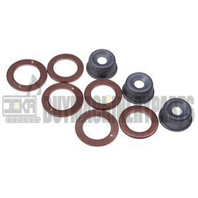 3 Cylinder Injector Seal Kit With Heat Shield for Kubota Engine D722 D902 D1005 D1105 D1703 Bobcat Loader S100 S150 S160 S175 S185 S70