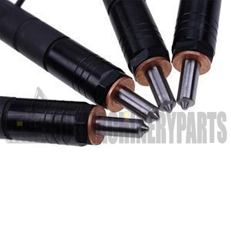 4Pcs Fuel Injector 17/921700 for Perkins Engine 1104C.44 JCB Loader 2CX 2CXS 2CXSL 2CXL 3CX 3CX-2 4CN 4CXSM444