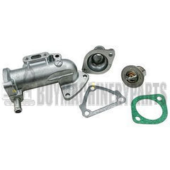 Thermostat 2500870 Cover 554086 Complete Water Flange 5001956 554082 for Kubota Engine Z482 D662 D722 Jacobsen Riding Greens Mower