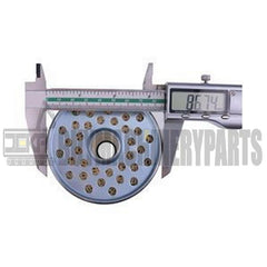 2Pcs Fuel Filter Element F003129 AT17387 for John Deere 400 350B 24 180 301 303 480 450 302 401 440 401B 300 570 544 401C 410 540 310 300B 380 350