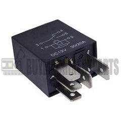 12V Relay 87414866 84543528 86509590 for CASE 3185 3210 4420 4430 FLX3010 FLX3510 FLX4010 CX50 CX60 CX70 D33 D35 MX100 MX120 MX180 MX215 MX220