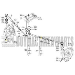 Tie Rod TC420-13740 TC220-13740 for Kubota Tractor L2501D L2502D L2800DT L3200DT L3301DT L3302 L3700SU L3800H L3901DT L3902