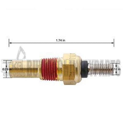 Temperature Sensor Sender 3862500 for Volvo Penta Engine 3.0GLM-C 4.3GL-P 4.3GXi-FF 5.0OSi-J 8.1OSi-J 8.1Gi-A V8-300-A V6-200-A