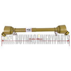 Tractor PTO Shaft Driveshaft for 1-3/8" x 6 Spline Both Ends 26.8"-35.4" Length Series 1