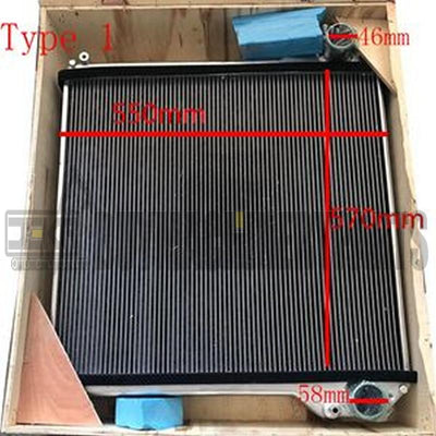 Water Radiator Core 17224502 for Volvo BL60 BL60B BL61 BL70 BL70B BL71B BL71PLUS