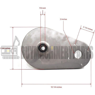 40 Series Torque Converter Kit with Backplate, Clutch Pulleys, Belt & Cover