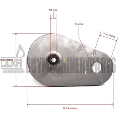 40 Series Torque Converter Kit with Backplate, Clutch Pulleys, Belt & Cover