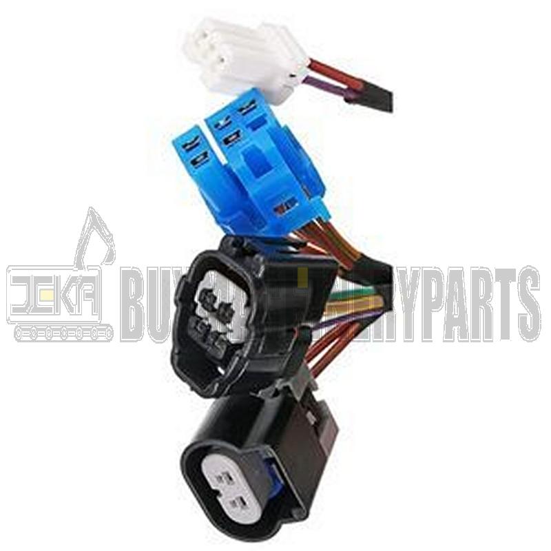 Rear Door Harness with Connectors 645-506 for Dodge Ram 1500 2500 3500 4500 5500 2004-2010 Replaces 56051931AA 56051931AB