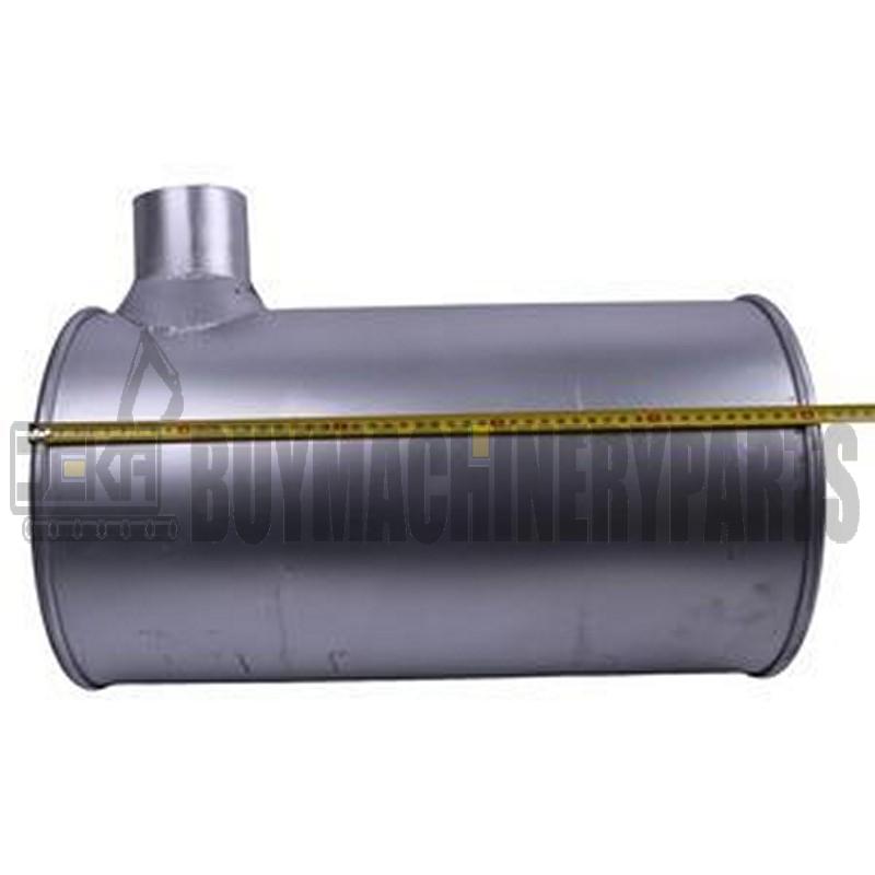 Muffler 6738-11-5510 with Clamp and 2Pcs U-Bolt for Komatsu Engine 6D102 Excavator PC200-7 PC220-7 PC210-7 PC240-7 PC228-3 PC230-7 PW180-7