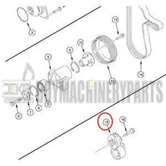 Belt Tensioner 87409564 for CASE Engine PX190 PX215 PX240 Tractor MX210 MX230 MX255 MX285 MX240 MX270