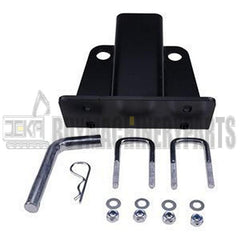 2 Inch Receiver Trailer Tow Hitch with Pins and Clips Kit for Kawasaki Mule 600 610 4x4 SX KAF400