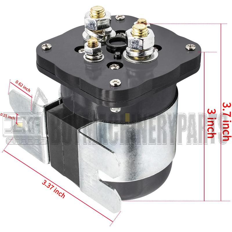 48 Volt 4 Terminal Solenoid for Club Car 101883601, EZGO 73231G01, Yamaha JR1-H1950-00