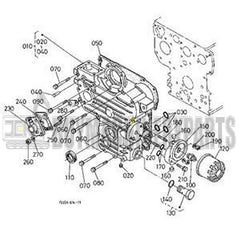 Oil Seal 1J094-04140 for Kubota Engine D722 D902 Excavator K-008 KX018-4 KX41-3 KH-007H U15 U17