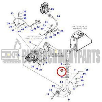 Coupling 07332-02400 for Komatsu Engine SA6D140-2 Dozer D150A-1 D275A-2 D375A-6 D375A-8 D85EX-15 D85PX-15 D275AX-5