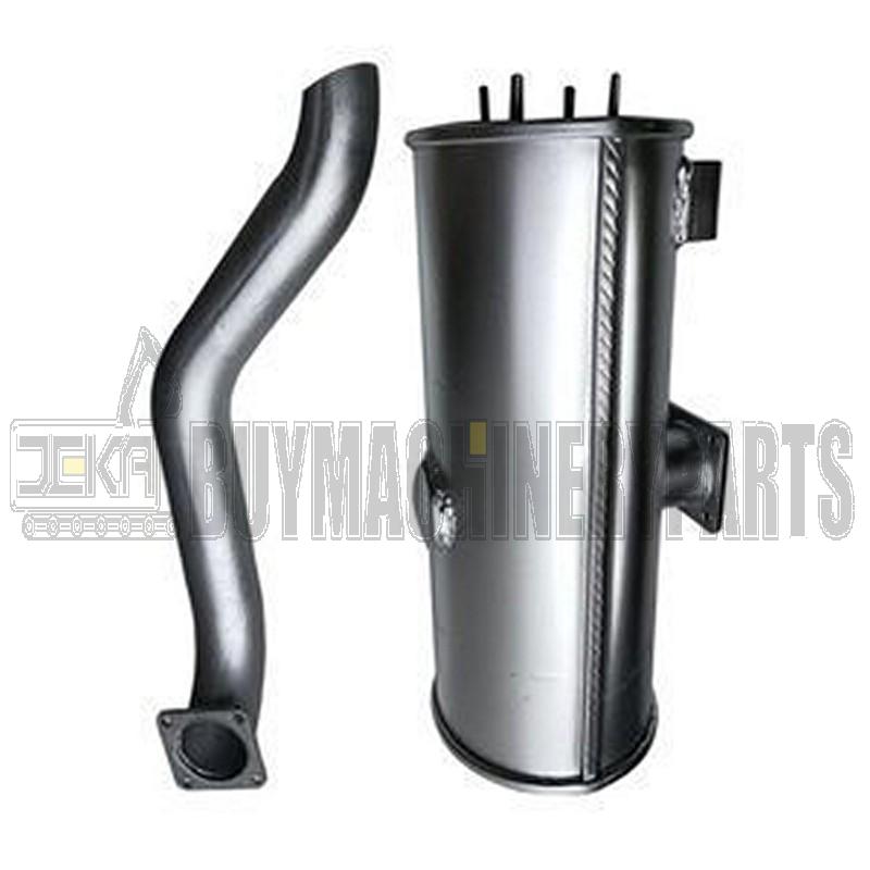Muffler Silencer 729989-13100 129944-13520 for Yanmar Engine 4TNV98 Northern Lights Generator NL498D2