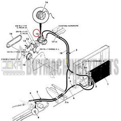 12V SD508 A/C Compressor 7807944 for CASE 8820 8830 8840 Deutz Allis 7085 7110 7120 7145