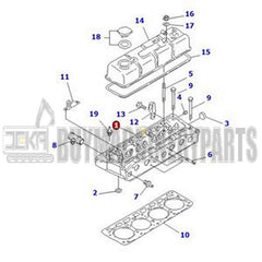 Cylinder Head for Nissan Komatsu Engine H15