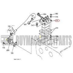 Fuel Injection Pump 16427-51010 for Kubota Engine D1403 Tractor L2350F L2500F L275 L305F L35 L225 L2900F