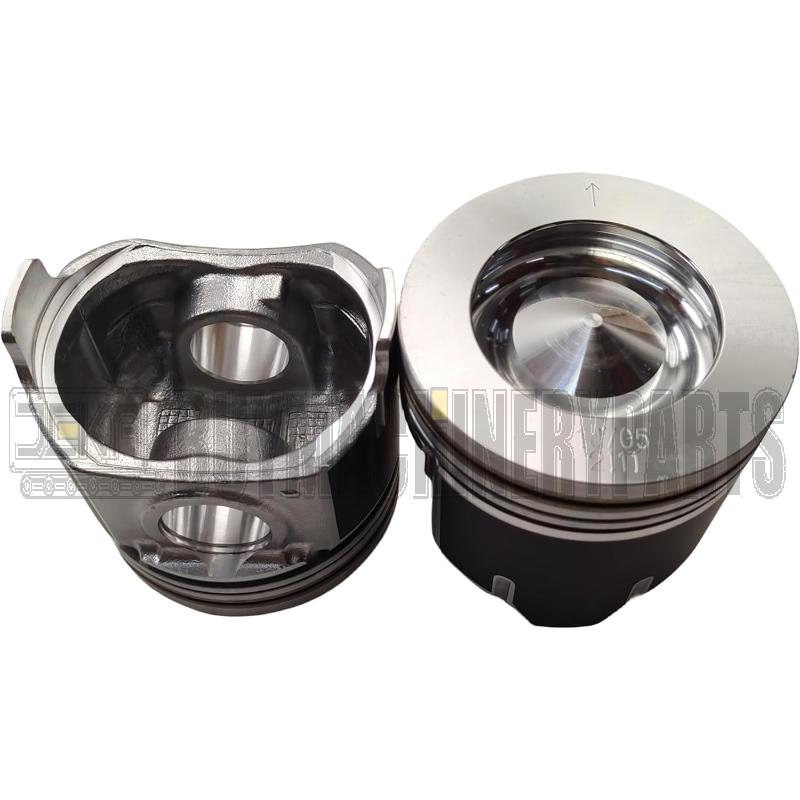 Piston With Pin And Clips 1J705-2111 Suitable For Kubota V2607 V2607-CR Engine Parts