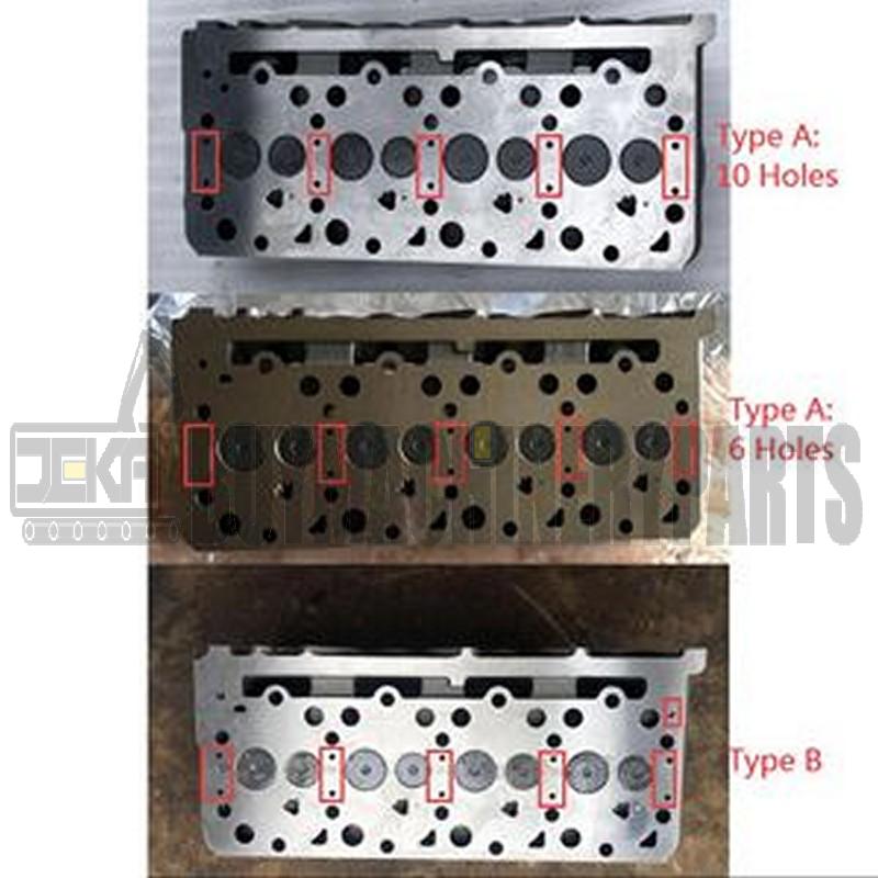 Engine V2203 V2203-M Complete Cylinder Head With Full Gasket Kit for Kubota Generator KJ-S150V-USA KJ-T210V-USA SQ-1200-USA SQ-3250-USA-SW