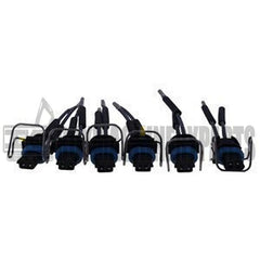 6 PCS Wiring Harness 366-9748 3669748 for Caterpillar CAT Engine 3126 3126B 3126E C11 C13 C15 C7 C9