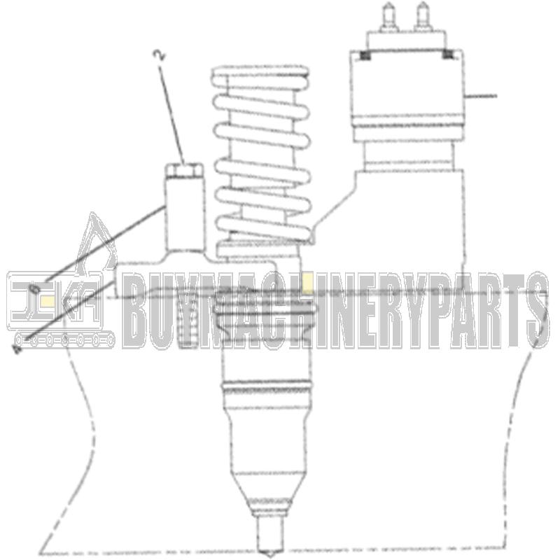 3801144 BEBE5H00001 03883426 1PCS Fuel injector Fits for Volvo Penta D16 Engine