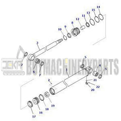 Hydraulic Cylinder Assembly 707-00-0H520 for Komatsu Excavator PC30MR-3