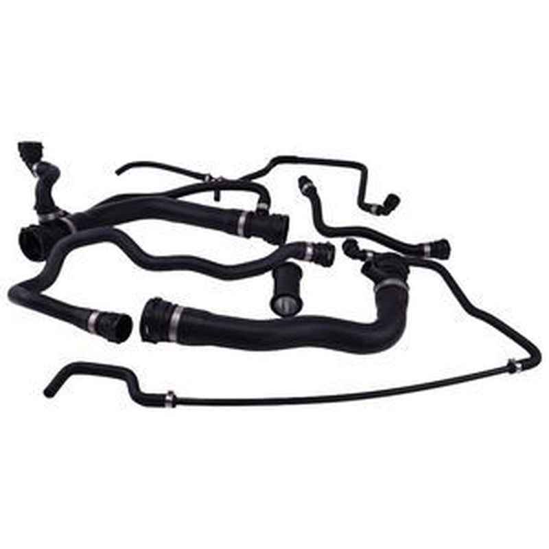 Radiator Coolant Hose Kit 17127534918 for BMW 550i 650i