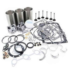 Complete Overhaul Kit for Isuzu 3KC1 Engine in Hitachi EX12/15/20UR Excavators