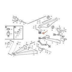 Rubber Spring VOE11121340 for Volvo Off-Road Trucks A25D A25E A25F A30D A30E A30F