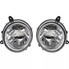 LH & RH Headlight Set with Bulb 5303842AE 5303843AE for 2007-2010 Jeep Compass 2007-2016 Patriot