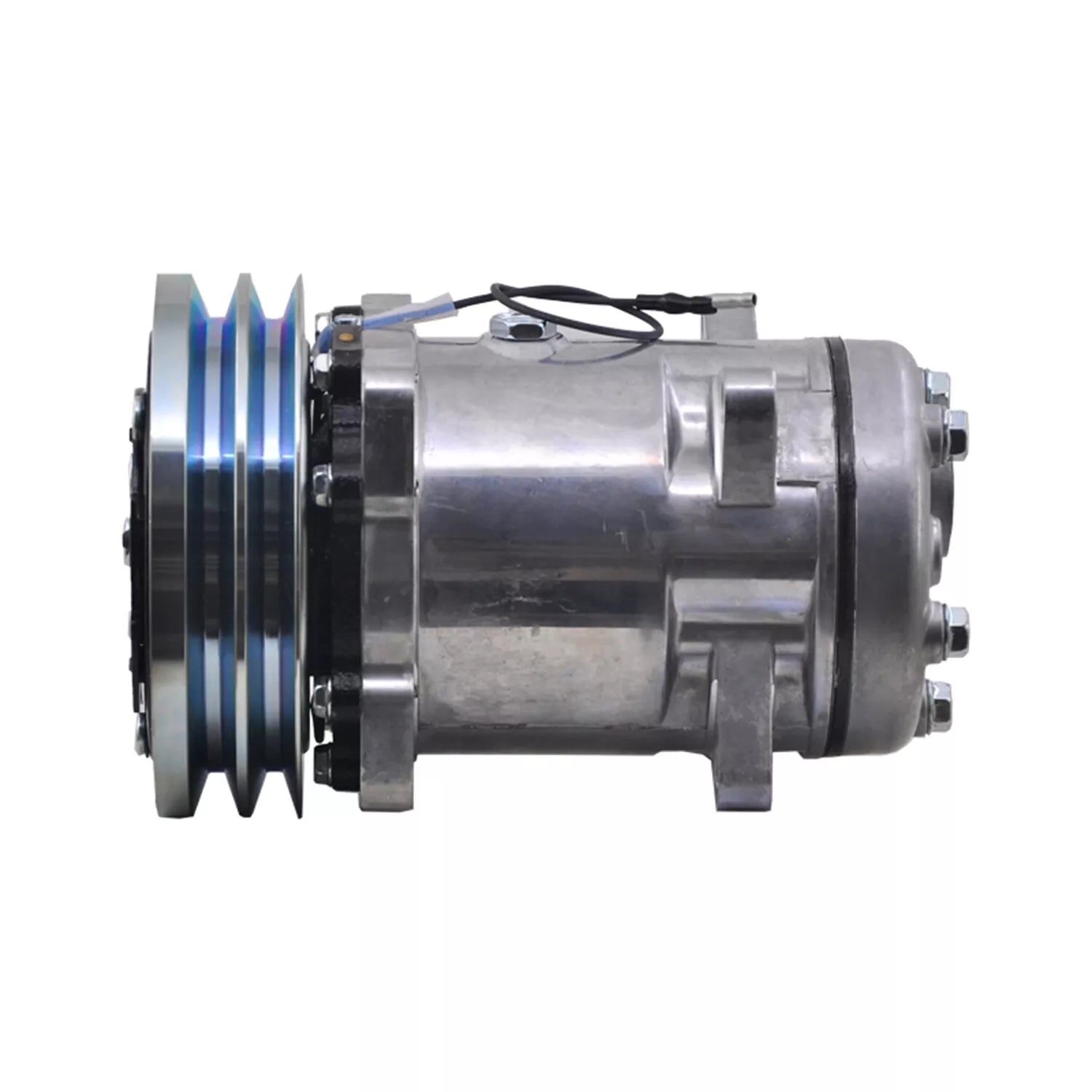 12V Sanden SD510 SD5H16 A/C Compressor 9149 85812045 for New Holland 675E 555E 655E LB110 LB115 LB75.B LB95 LB90