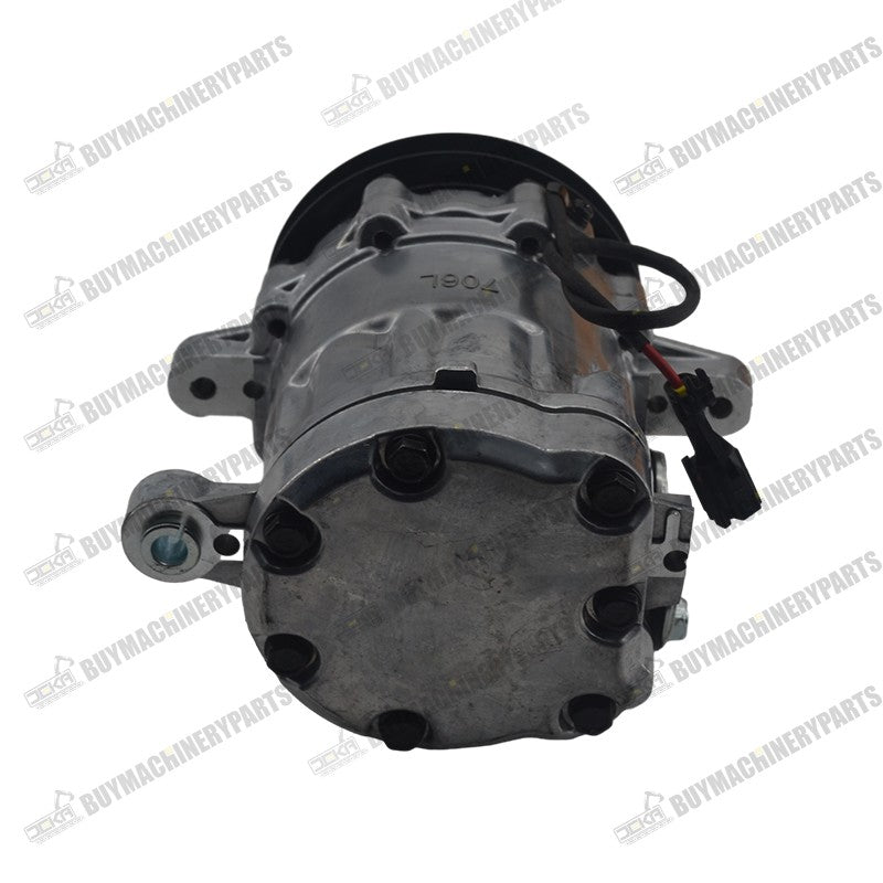 SD7B10 A/C Compressor 22F-979-3300 for Sanden Komatsu Excavator PC27MR-3 PC30MR-3 PC30MR-5 PC35MR-3 PC45MR-3 PC55MR-3 PC57-7 Wheel Loader WA50-6 - Buymachineryparts