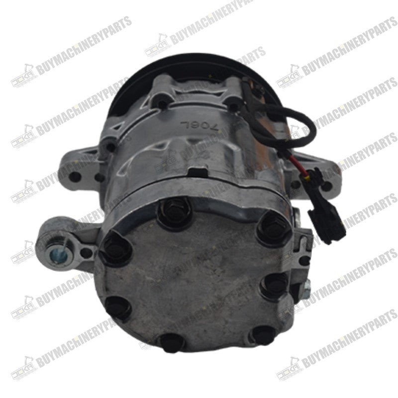 SD7B10 A/C Compressor 22F-979-3300 for Sanden Komatsu Excavator PC27MR-3 PC30MR-3 PC30MR-5 PC35MR-3 PC45MR-3 PC55MR-3 PC57-7 Wheel Loader WA50-6 - Buymachineryparts