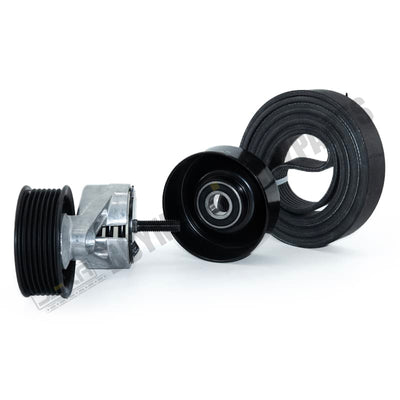 Kit tensor de correa serpentina compatible con Dodge Ram 1500/2500/3500, Dakota, Durango, D150/W150 (1992-2003), para motores de 3.9L/5.2L/5.9L, reemplaza la pieza 90k-38116