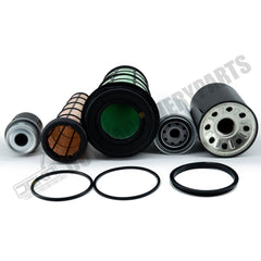 Service Filter Kit for John Deere Engine T2 IT4 Utility Tractor 5045E 5055E 5065E 5075E
