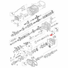 Cilindro de cambio 1325334013 para caja de cambios de transmisión ZF ECOSPLIT 4 8S1630 12S233 12S213 16S1631 16S2520 