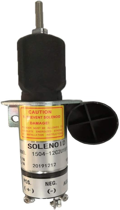 Shutdown Shut Off Solenoid Valve 1504-12A2U1B1S1 307-2546 12V Fits WOODWARD