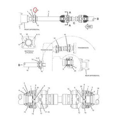 Spider & Bearing Assembly 2V7153 for Caterpillar CAT 815 966C 966R D250B D25C