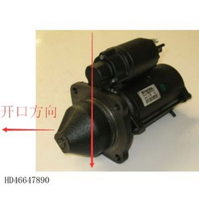 Starter Motor T410874 for Perkins Engine 1004-40 1004-40T 1004-42 1004-4T 1006-6 1006-60 1006-60T 1006-60TW 1006-6T - Buymachineryparts