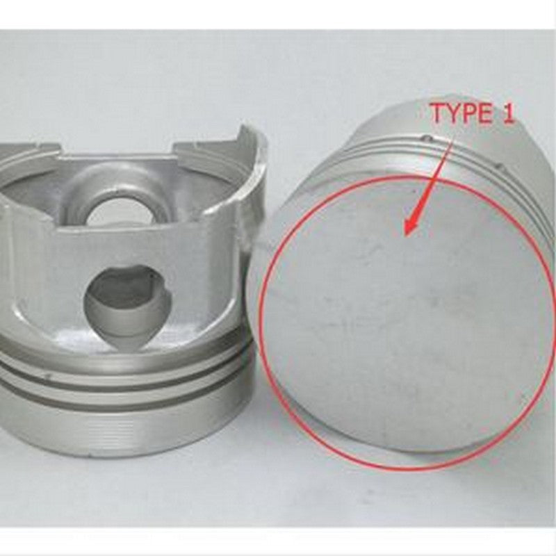 STD Engine D1402 Piston Kit With Ring Set for Kubota KH91 Clar 643 Bobcat 225 - Buymachineryparts