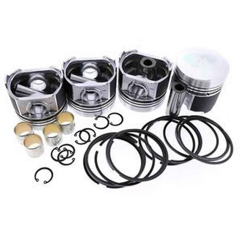 STD Piston Kit with Ring for Doosan/Daewoo DC24 Forklift Engines