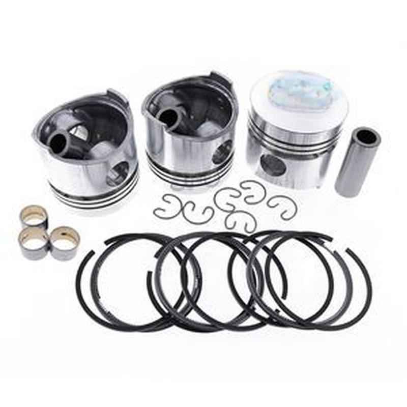 STD Piston Kit with Ring for Kubota D1403 Engine Tractor