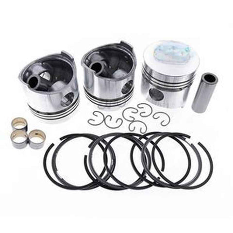 STD Piston Kit with Ring for Kubota D1403 Engine Tractor ...