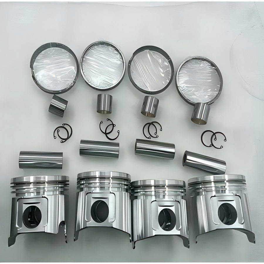 STD Piston Kit With Rings 129005-22080 for Yanmar 4TNV88 Komatsu 4D88E Engine