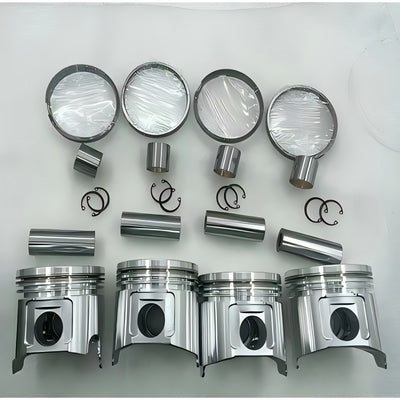 STD Piston Kit With Rings 129005-22080 for Yanmar 4TNV88 Komatsu 4D88E Engine