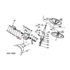 Steering Gear Shaft 66811-41150 for Kubota Tractor B5100 B6100 B7100 B4200 B5200 B6200 B7200