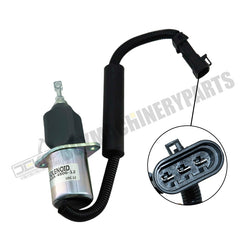 Stop solenoid SA-4806-12 for Volvo SKID STEER SUPER L LOADER LIFT TRUCK